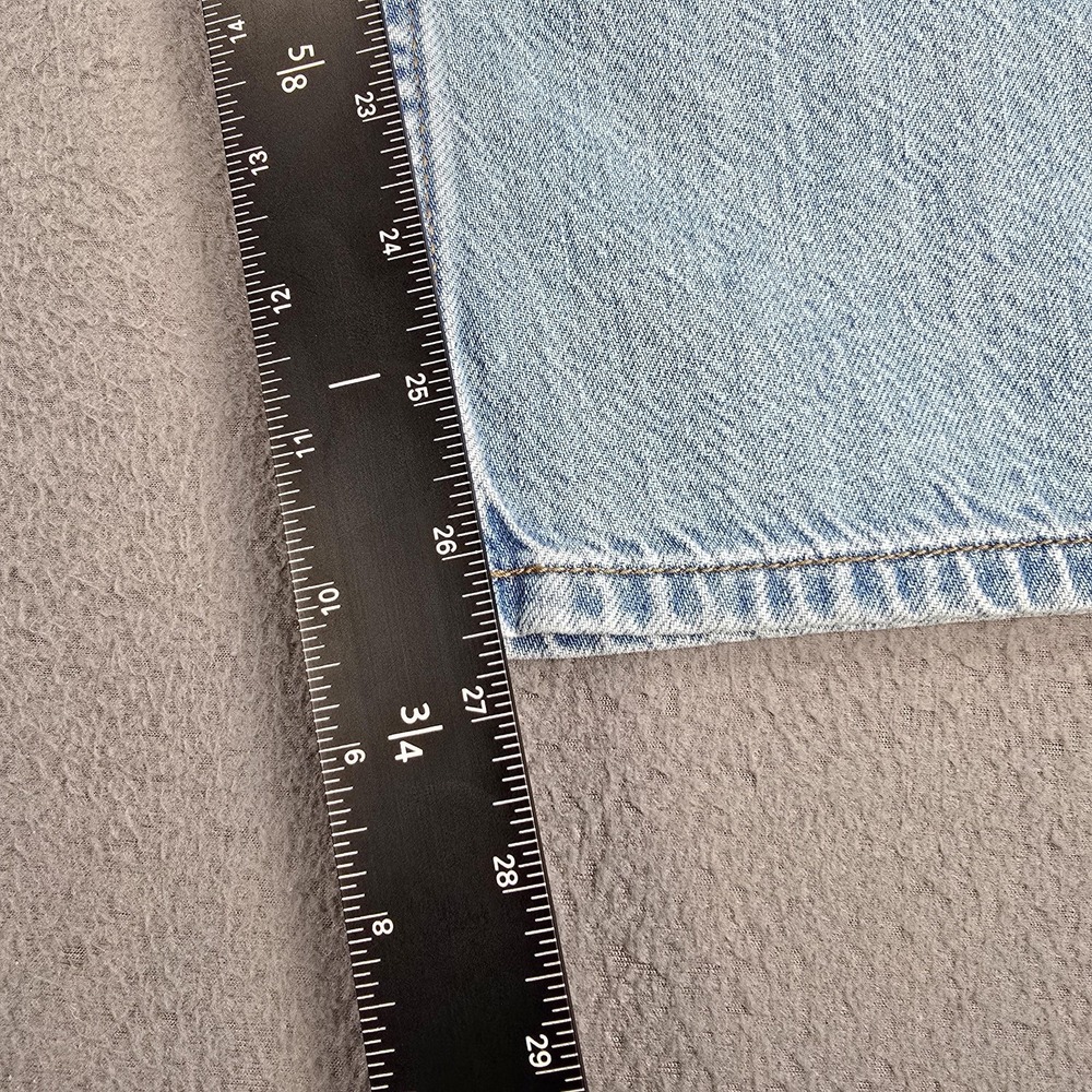 Rag & Bone Lori Mid Rise Crop Jeans Womens 30 Light Wash Wide Leg Denim Relaxed - Picture 15 of 15